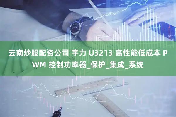 云南炒股配资公司 宇力 U3213 高性能低成本 PWM 控制功率器_保护_集成_系统